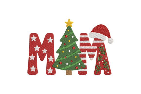 Christmas MAMA Tree Embroidery Design Review