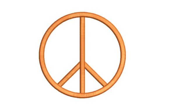Classic Peace Sign Embroidery Design Review