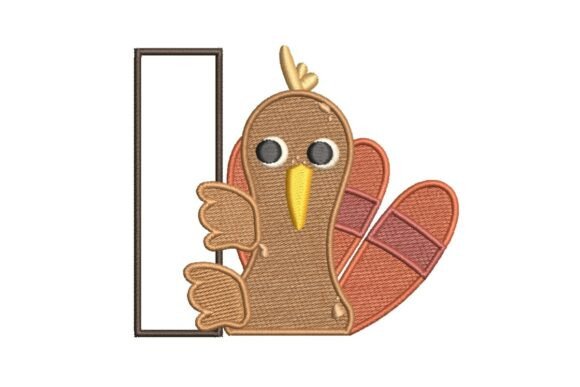 Cute Turkey Frame Embroidery Design Review