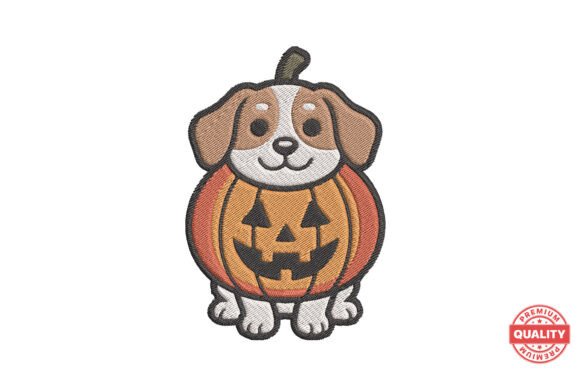 Halloween Puppy Pumpkin Embroidery Review