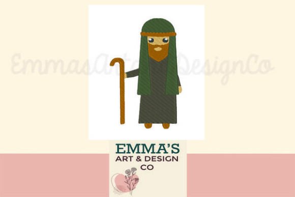 Nativity Joseph Machine Embroidery Review