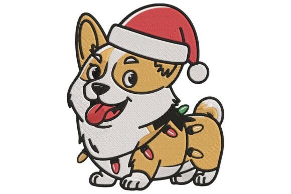 Sassy Christmas Corgi Embroidery Design Review